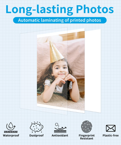 Papel Fotográfico Profesional Compatible con Canon para Modelos Selphy CP1300 CP1200 CP910, Textura de Grado Estudio, <span class=keywords><strong>Fotos</strong></span> Físicas - Product Image 5