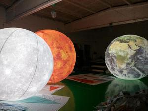 Globo Inflable para Publicidad Exterior, Esfera Gigante Inflable de Planetas del Sistema Solar: Sol, <span class=keywords><strong>Luna</strong></span>, Marte, Júpiter, Venus, Mercurio, <span class=keywords><strong>Urano</strong></span>, Neptuno - Product Image 4