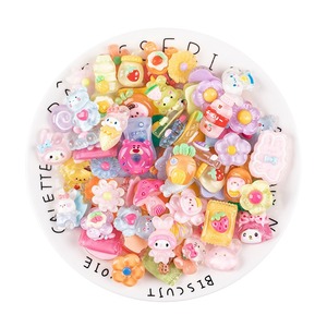 Cartoon Transparent Color Series <b>Random</b> Mixed Resin Charm for DIY Decorative Accessories - Product Image 1