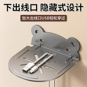 ขาตั้งกล้องติดผนังแบบกลม ไม่ต้องเจาะ สำหรับจัดเก็บในบ้าน ห้องนั่งเล่น ห้องนอน ที่ยึดกล้องวงจรปิด - Product Image 5