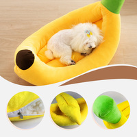 Litthing — tapis banane Portable Super doux, pour les animaux de compagnie, bateau, niche, pour chiens et chats, résiste à la chaleur, accessoire de maison