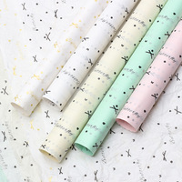 Papier d'emballage pour fleurs LUCIA 50*70cm, matériel d'emballage pour bouquets, papier de protection pour fleurs ZLF160658