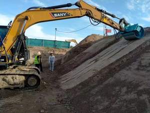 Ковшовый роликовый уплотнитель гидравлический шлепок для экскаваторов - Product Image 5