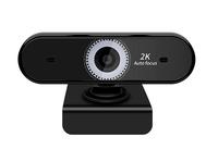 CHENZO 2K 1944P 30fps 1080P 60fps USB 2.0 CMOS Pengurangan Kebisingan Mikrofon Ganda Audio Stereo 80 Sudut Lebar LED Terintegrasi