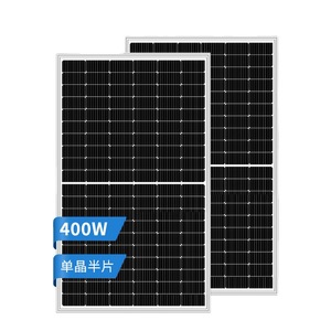 แผงโซลาร์เซลล์ 400W โมโนคริสตัลไลน์แบบฮาล์ฟเซลล์ 182 มม. สำหรับใช้งานกลางแจ้ง ระบบผลิตไฟฟ้าพลังงานแสงอาทิตย์แบบออฟกริด - Product Image 1