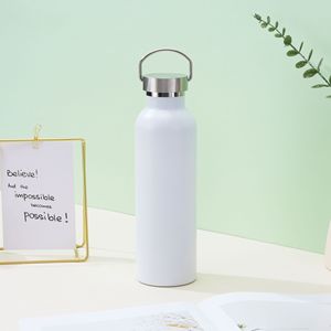 Botella de Agua de Boca Ancha Americana con Aislamiento al Vacío de Acero Inoxidable 304, 500 ml, 700 ml, 1000 ml, Termo Deportivo Portátil con Logotipo Personalizado - Product Image 3