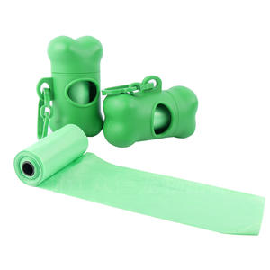 Rarewe <span class=keywords><strong>Pet</strong></span> Waste Entsorgung Dog Poop Bag Aufbewahrung sbox Tragbare <span class=keywords><strong>Pet</strong></span> Waste Bag Dispenser Bone Styling Einfarbige Dog Poop Bag Holder - Product Image 4