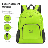 Sac à dos de randonnée portable et pliable 20L, étanche, avec logo personnalisé, pour voyage en extérieur, léger et décontracté – Nouveauté 2026, Offre Spéciale