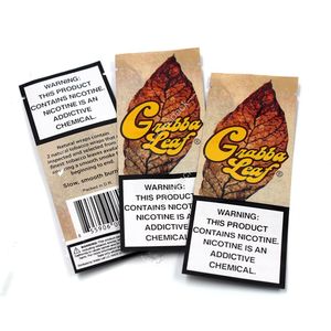 Personalizado sello de calor Sellado de 3 lados ziplock dejar de embalaje de plástico de hoja entera olor prueba mylar bolsa - Product Image 1