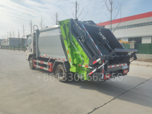 Camión de Basura Compactador Móvil FOTON de 8 Toneladas y 8 m³ para Recolección de Residuos, Precio Económico, Fabricado en China - Product Image 4
