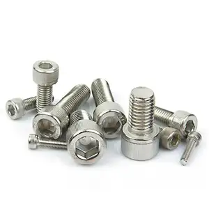 Wholesale DIN912 304 stainless steel hex socket head cap screw fastener product hexagon socket head cap screw