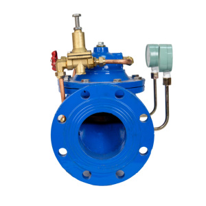 Hot Bán Có Thể Điều Chỉnh DN50-200 Thí Điểm Hoạt Động Áp Lực Giảm Thủy Lực Van Điều Khiển Cho Cháy Kỹ Thuật Điện Khí Nén - Product Image 4