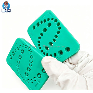 Plaque de <span class=keywords><strong>silicone</strong></span> pour la fabrication rapide de manchons gingivaux personnalisés pour implants dentaires à base de Ti (temporaire) - Product Image 1