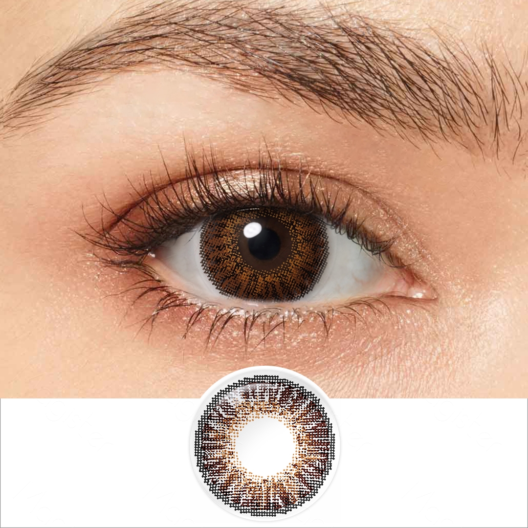 สีน้ำตาล