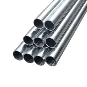 Electrical Pipes EMT Conduit Galvanized Steel EMT Conduit Fitting Galvanized Steel Pipes