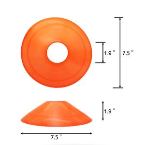 Football Training ActEarlier Sports Custom Marker Basketball Agility Football Plastic Sports Training Basketball Football Soccer Disc Cones