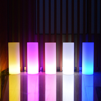 Lampadaire led sur pied à énergie solaire, luminaire décoratif d'intérieur, couleur rvb, idéal pour un jardin ou une porte, grande taille, style moderne