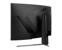 MAG 325CQRXF E2 32 inci WQHD Monitor game melengkung 240Hz kecepatan penyegaran 16:9 layar lebar lampu latar LED Panel IPS USB DP baru digunakan