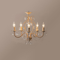 Lustre LED en acrylique blanc en forme de fleur Teresha, design moderne, éclairage d'intérieur, luminaire décoratif de plafond, lumière fantaisie, idéal pour la maison
