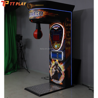 Machine de jeu électronique de boxe et de kick-boxing à monnayeur avec paiement par carte pour centres de jeux et centres commerciaux