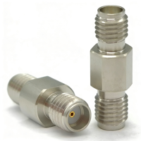 Adaptateur coaxial RF haute fréquence SSMA-KKG1, connecteur à ondes millimétriques, antenne numérique, acier inoxydable, 50 ohms, 1,2:1 VSWR