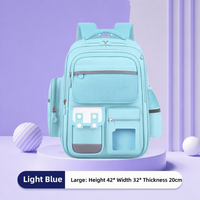 Sac à Dos Scolaire Ergonomique 2026 pour Enfant, Protection de la Colonne Vertébrale, en Tissu Oxford, Personnalisation OEM, Faible MOQ 10 pièces, Cadeau Promotionnel