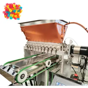 Machine de fabrication de bonbons à la gelée dure pour déposant de bonbons au chocolat gommeux de table