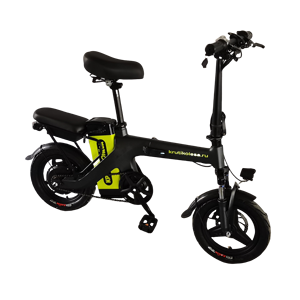 Bicicleta híbrida eléctrica para adultos de 36V * 12AH 350W, venta al por mayor, bicicleta eléctrica de 14 pulgadas, <span class=keywords><strong>Ebike</strong></span> con neumáticos gruesos - Product Image 2