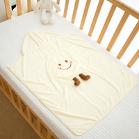 Fabricant OEM ODM – Couverture Bébé en Polaire Corail Coupe-Vent à Fermeture à Boutons, Douce et Chaude, Vente en Gros, Certifiée CPC REACH OEKO-TEX