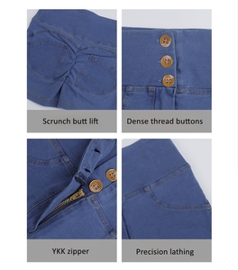 Pantalones Cortos Deportivos YNSEA para <span class=keywords><strong>Mujer</strong></span>, Diseño Personalizado, Cintura Alta, Levanta Glúteos, Efecto Scrunch, Sin Costuras - Product Image 3