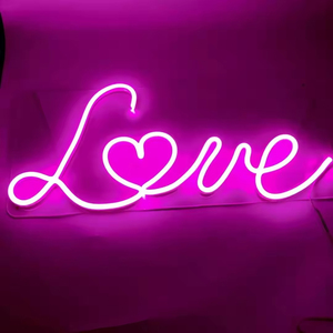 Acrylic Rgb Luminous Neon <b>Letter</b> Sign for Happy Birthday Sign the World Is Yours Pizza Neon Signs - Product Image 5