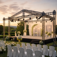 Plateforme de Scène Modulaire Carrée en Alliage d'Aluminium Pliable et Portable, Capacité de Charge 1000 kg, Idéale pour Mariages et Concerts – Approvisionnement Direct Usine