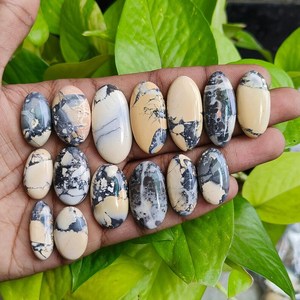 Pierres précieuses naturelles indonésiennes Maligano Jasper Cabochon en vrac, claires, pour la fabrication de bijoux, exportateur OEM, fabricant certifié Inde - Product Image 6