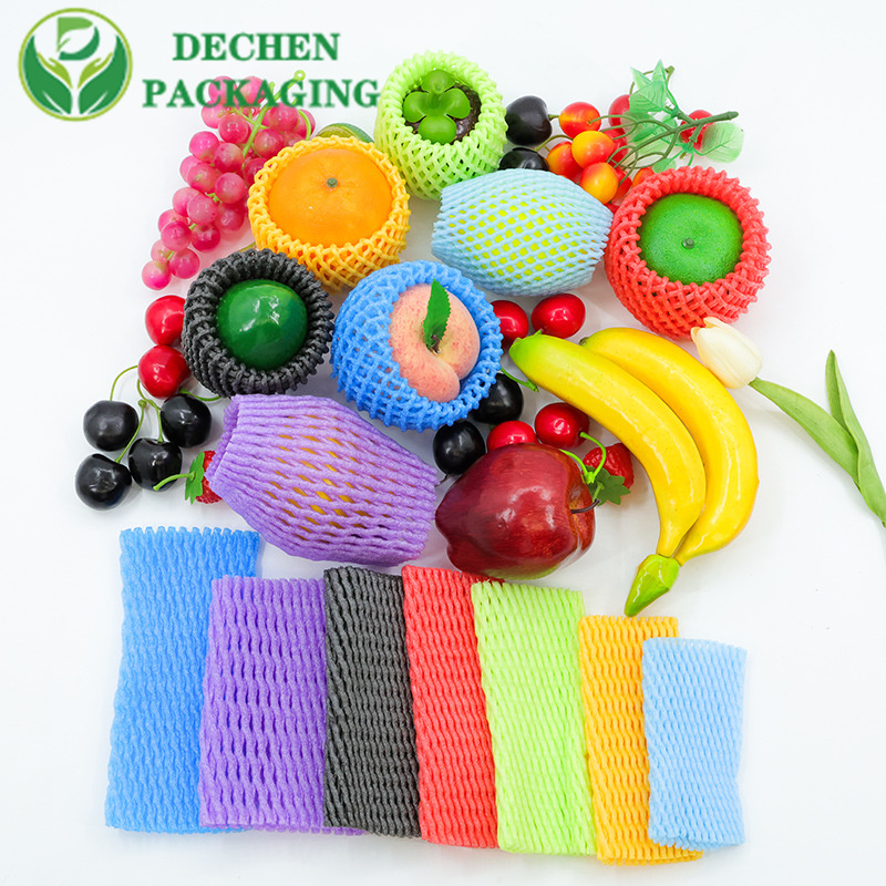 Vegetable Biodegradable Epe Foam Net Fruit Protection Mesh