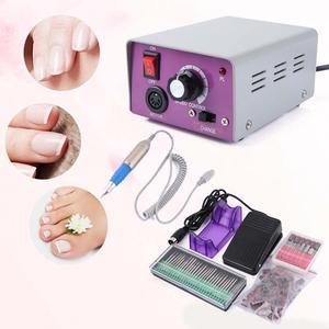 25000RPM Nail Drill <b>Polishing</b> Machine ABS Electric Carving File for Nail Removal Personal Commercial Use - Product Image 1