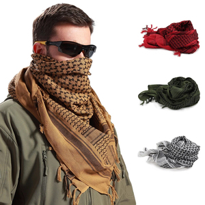 Nuevo Chal Ligero Cuadrado para Hombre a la Moda, Shemagh Táctico Árabe para Exteriores o Desierto, Kufiya Arafat, <span class=keywords><strong>Hijab</strong></span> de Moda para Hombre 1m x 1m - Product Image 1