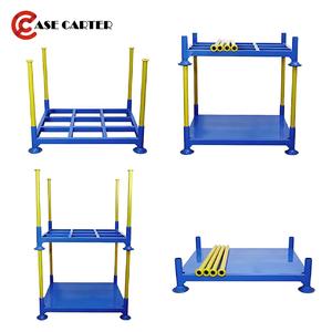 Сверхмощный корпус CARTER OEM Промышленный сверхмощный стальной конструкции Складные стеллажи для складирования текстильной ткани в рулонах для продажи - Product Image 3