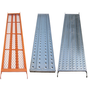 Kim loại thép mạ kẽm giàn giáo ván kích thước đi Bộ Hội Đồng Quản trị xây dựng layher giàn giáo ván với móc để bán - Product Image 1