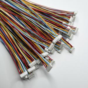 Özel kablo demeti 10 20 30 40 50 60cm uzunluk JST Molex Dupont TE konektörü ZH ZHR 1.5mm 2 <span class=keywords><strong>3</strong></span> 4 5 6 7 8 9 Pin kablo montajı - Product Image 1
