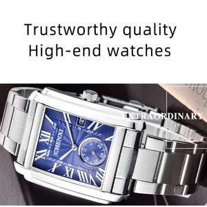 Reloj CHENXI para Hombre, Resistente al Agua, con Fecha, Deportivo, de Cuarzo, Casual, con Correa de Cuero - Product Image 4