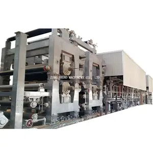 Best Selling 3 Layers Corrugated Cardboard Paper Production Line For Carton Box Making