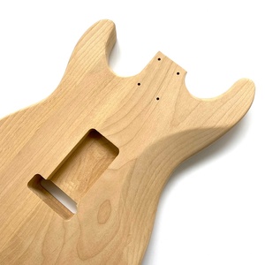 Cuerpo de Guitarra Personalizado de Madera de Aliso sin Acabado para Kit de Bricolaje - Product Image 4