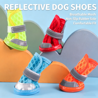 Chaussures d'été classiques pour chien, confortables, respirantes, réglables et réfléchissantes pour la chaussée chaude et les activités extérieures – Offre spéciale