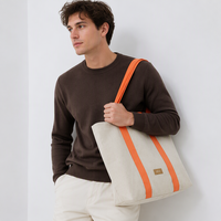 Sac fourre-tout en toile imprimé sur mesure, réutilisable, à bandoulière, pour courses, sur commande, portable, pour épicerie et rangement