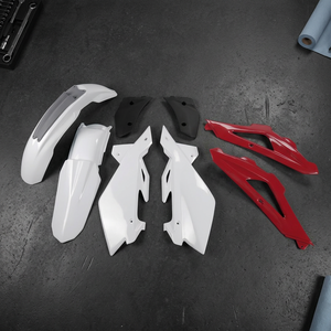 For <b>SM</b> 125 2006-2013 Fairing Kit Motocross Style OEM 07-08 Carbon Rubber Aluminium Parts Air Shipping Italy XFUN - Product Image 3