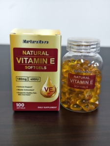 跨境出口新品 天然维生素E软胶囊 膳食补充剂 新生儿免疫支持 原厂供应 - Product Image 2