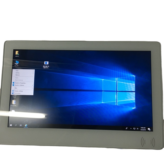 RJ45 RS232 Z8350 Industrial Window 10 Desktop Computer 11.6 Inch Tablet PC