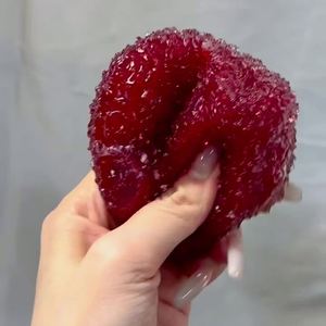 NOUVEAU : Balle anti-stress texturée douce et granuleuse en forme de baie de la mer, idéale pour les adolescents, les adultes et le bureau, parfaite pour l'été - Product Image 2