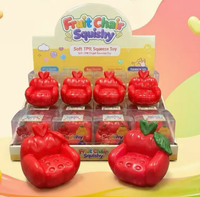 Jouet Squishy en Forme de Fruit Rempli d'Argile à Rebond Lent Anti-Stress Sensoriel Vente en Gros