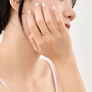 Dylam New Arrival Design Thin Tiny 925 Silver Wedding Band Fine Women Daily Wear Jewelry <b>Rings</b> with Sparkling <b>Iced</b> Out Surface - Product Image 6